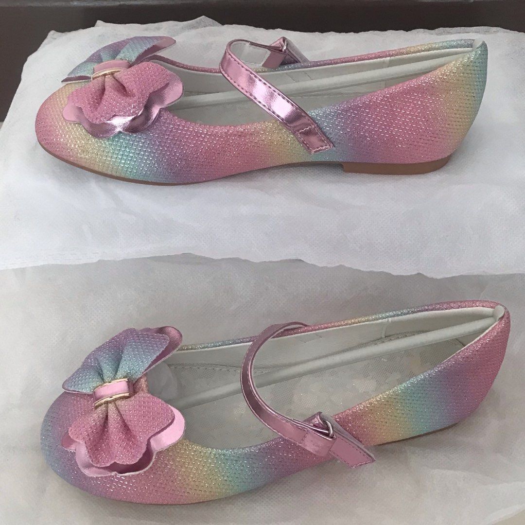 Rainbow flower hotsell girl shoes