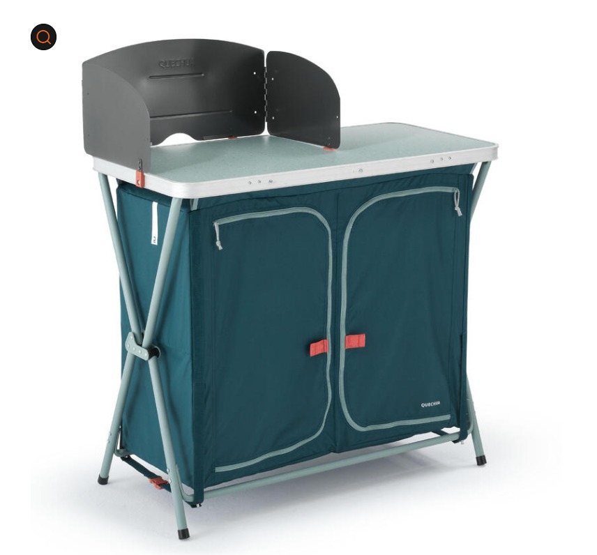 Folding Camping Kitchen Unit, Sports Equipment, Hiking & Camping on