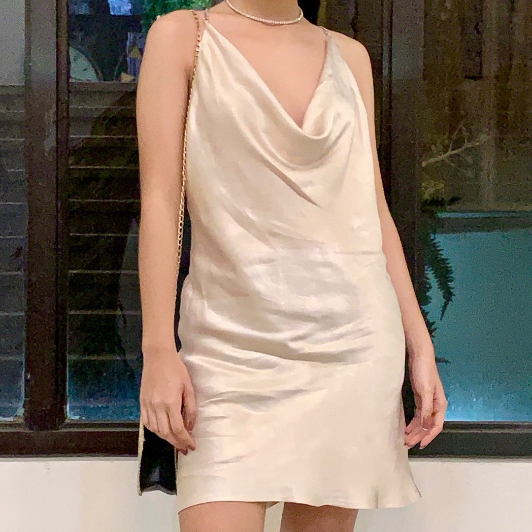 Silk dress forever 21 sales
