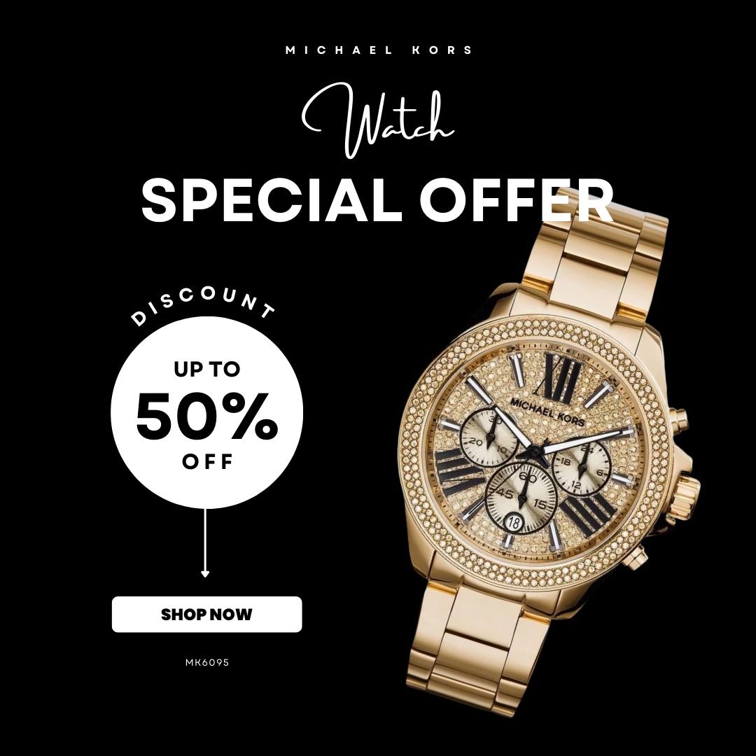 Michael kors wren chronograph stainless steel watch outlet