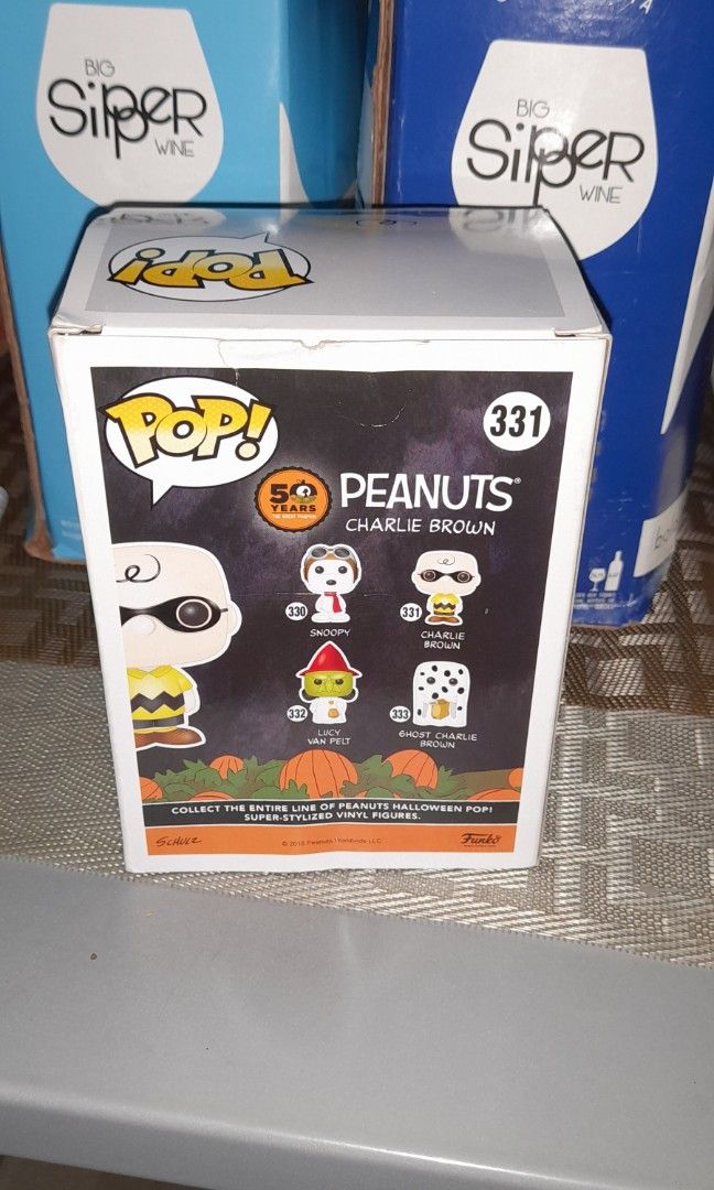 Funko Pop Chatlie Brown HTF (Category: Designer & Blind Box Toys) located in Quezon City. Submitted by the_firm888888 (Listing ID 1262064806, Image 3). Description: Funko pop Charlie Brown HTF (hard to find) box 5/10 with very very minimal creases bought from U.S.A. meet ups SM North.Edsa shipping via Grab / Lalamove buyer shoulders shipping fee.