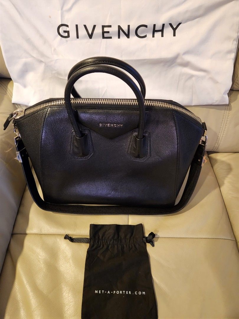 Givenchy black medium antigona bag hot sale