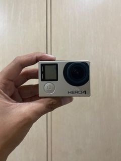 GoPro Hero 4 silver action camera