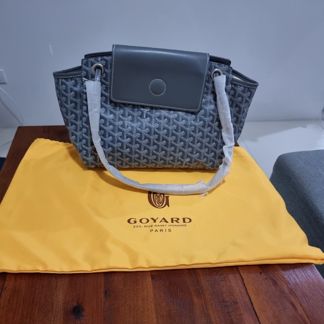 GOYARD NAVY BLUE SMALL TOTE BAG, Women's Fashion, Bags & Wallets, Tote Bags  on Carousell