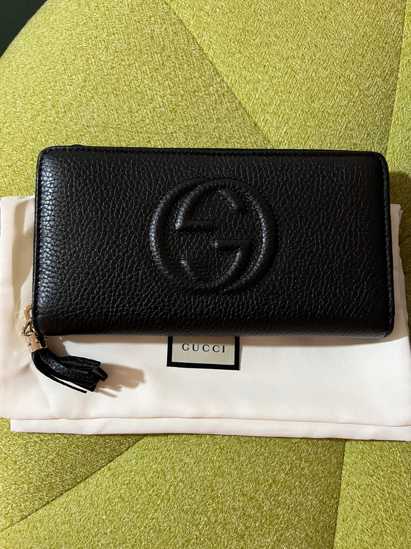 Gucci soho sales zip wallet