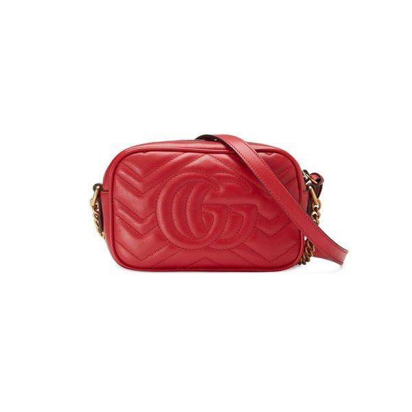 Red discount gucci satchel