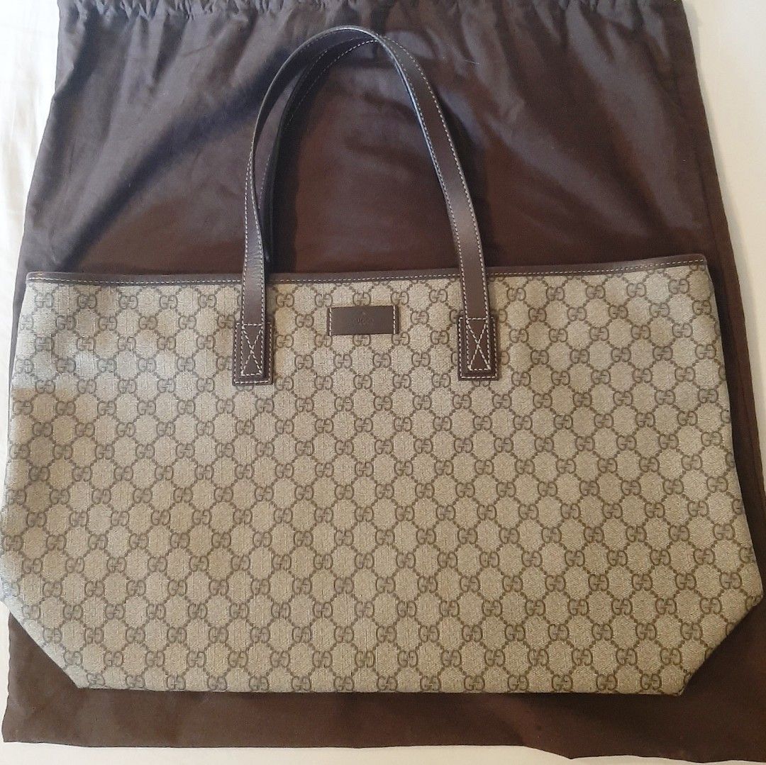 Vintage Gucci tote bag, Barang Mewah, Tas & Dompet di Carousell