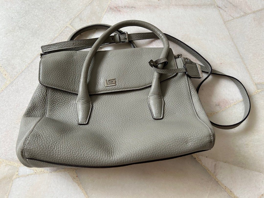 Cloth handbag Guy Laroche Beige in Cloth - 21410775