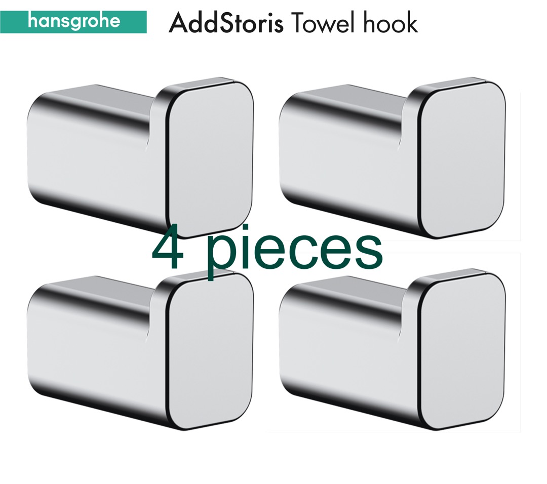 hansgrohe Accessories: AddStoris, Towel hook, Item No. 41742000