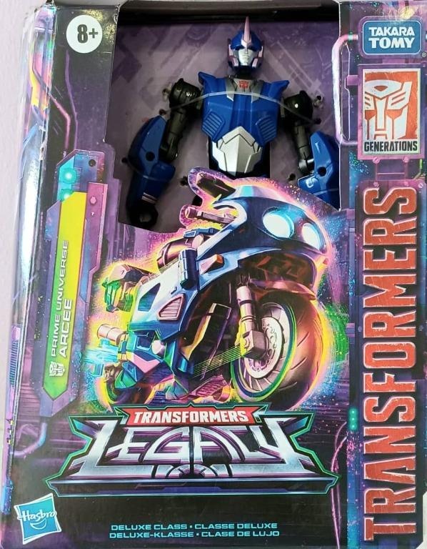 Hasbro Transformers Legacy Deluxe Arcee MISB, Hobbies & Toys, Toys & Games  on Carousell