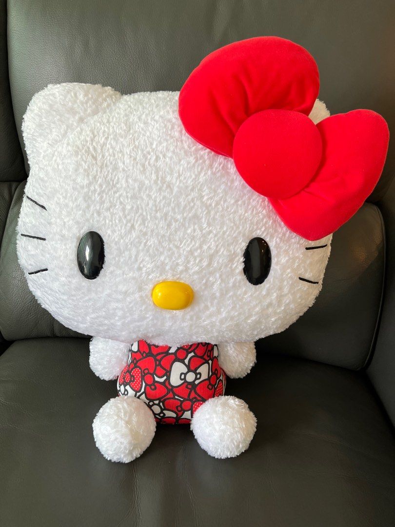 Hello kitty stuff toy big discount