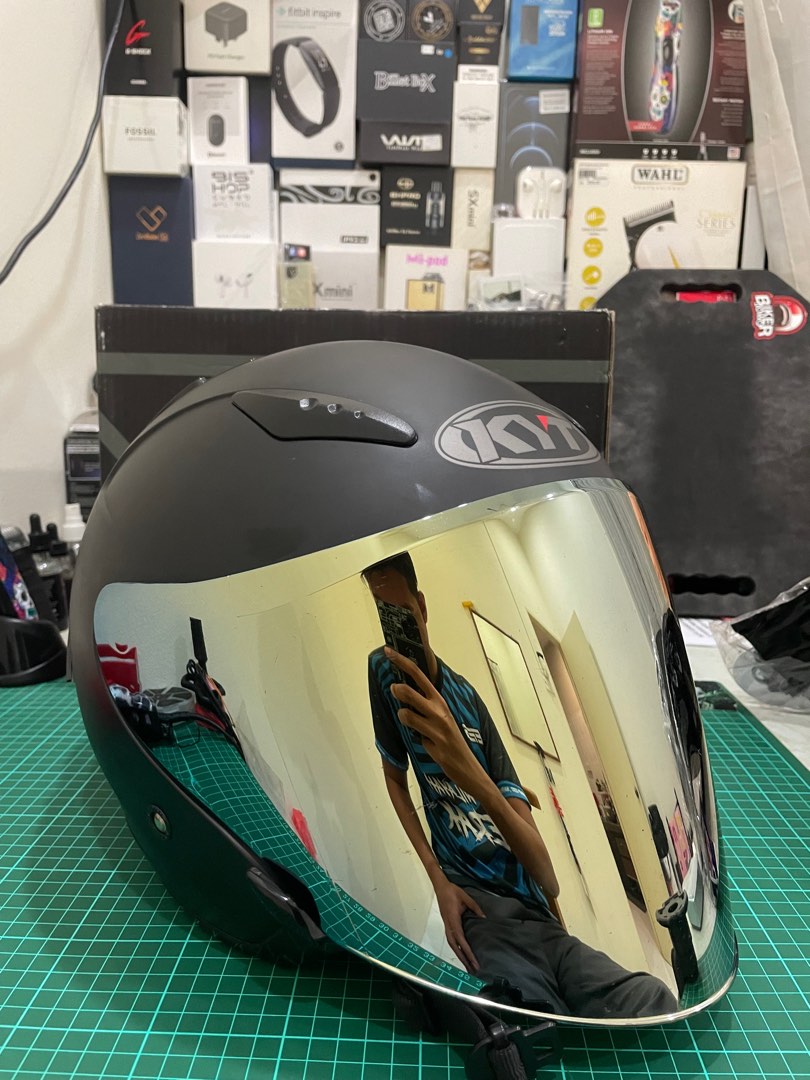 Flat visor kyt dj maru cheap