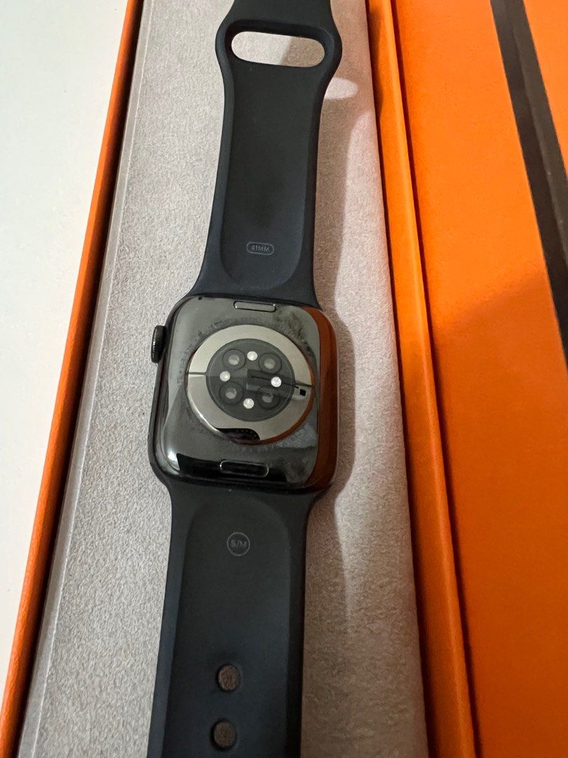 新しい 【未使用品】Apple #616 41mm S8 HERMES Watch 腕時計(デジタル