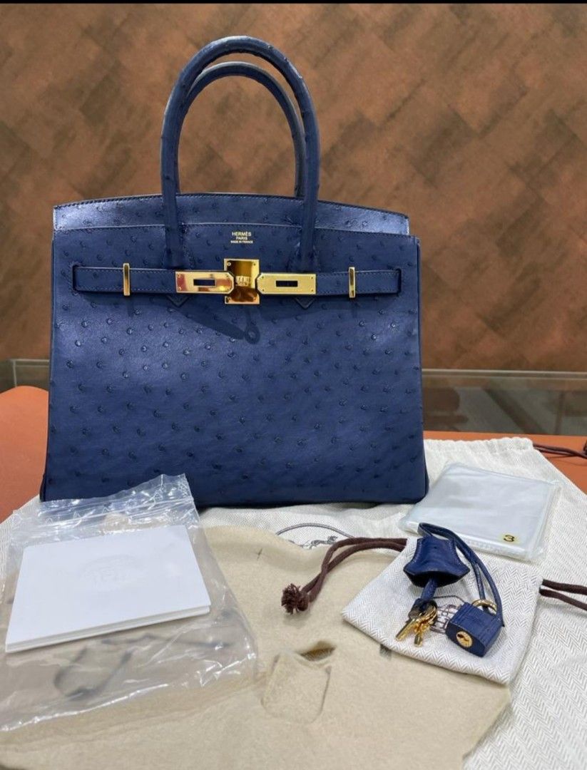 HERMES BIRKIN PINK HANDCARRY BAG, Luxury, Bags & Wallets on Carousell