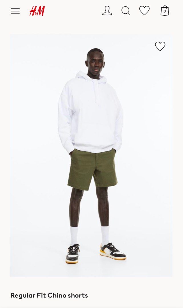 Chino shorts hotsell h&m