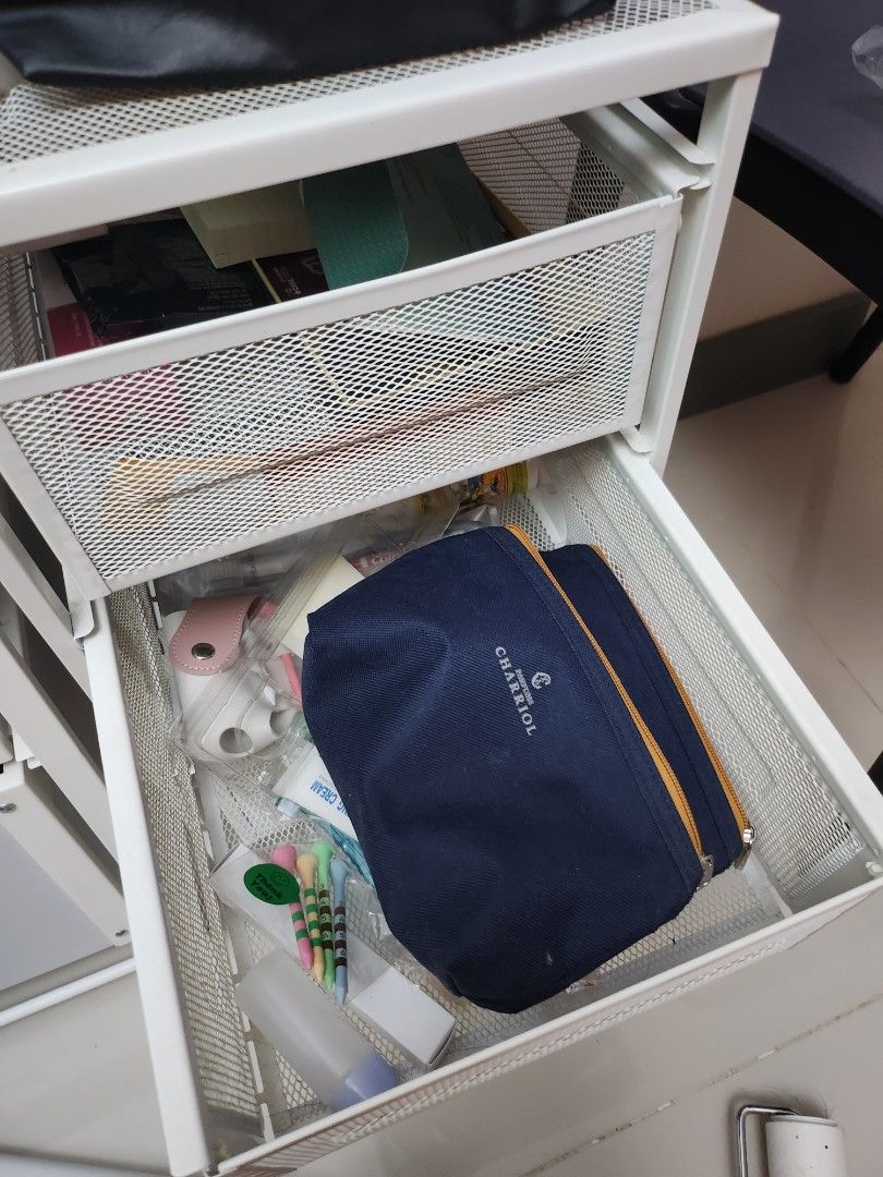 Ikea organizer + drawers set, Furniture & Home Living, Home Improvement