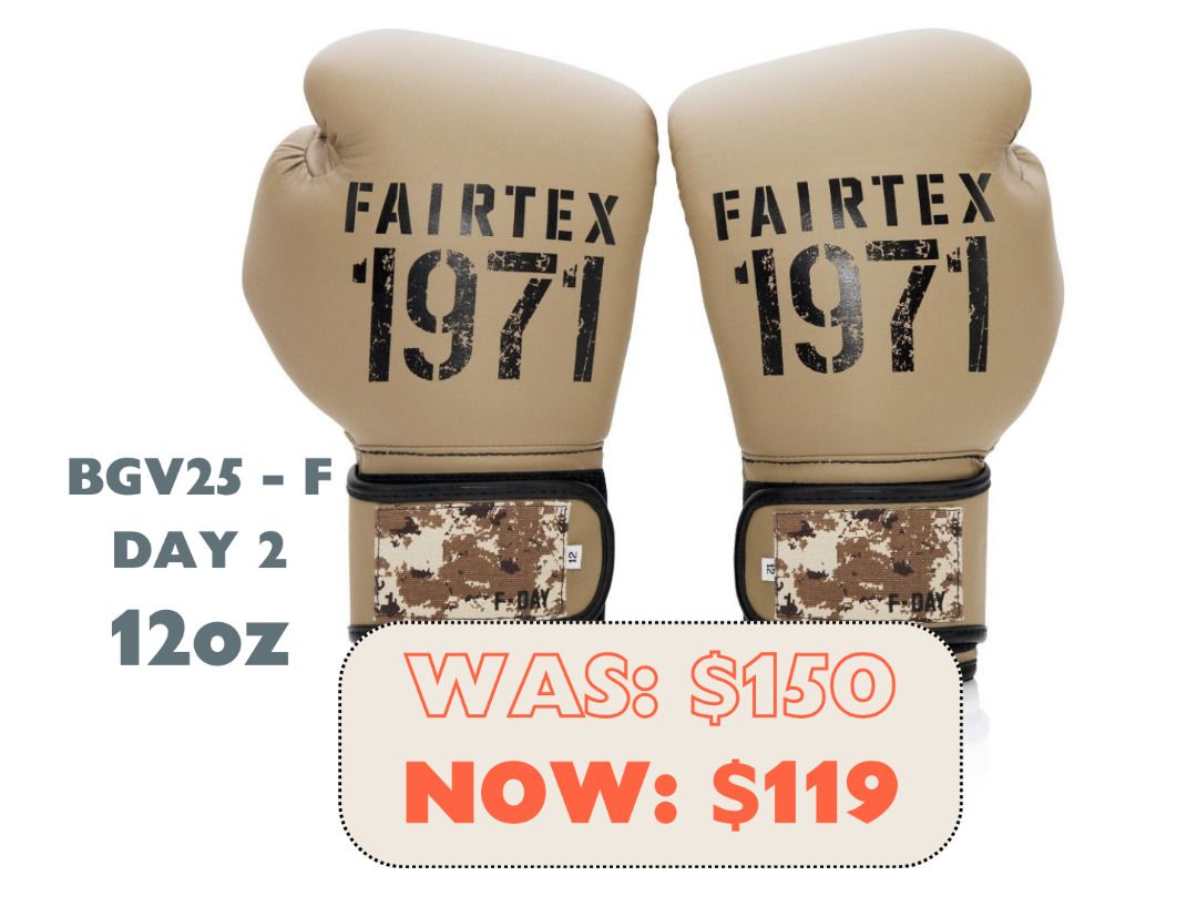 IN STOCK FAIRTEX MUAY THAI GLOVES CLEARANCE SALE 12oz Brand New in bag