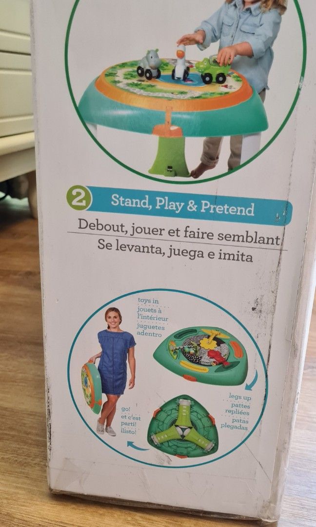 Infantino 2in1 Sit, Spin & Stand Entertainment & Activity Table
