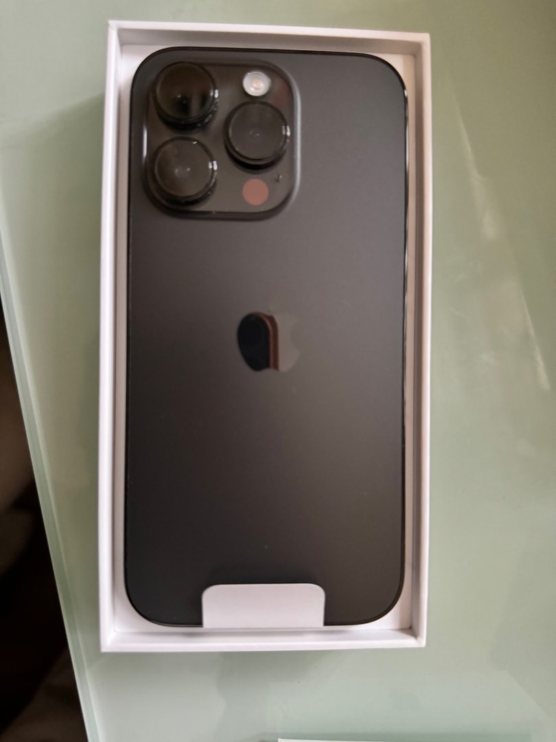 iPhone 14 Pro 512GB 黑色99%新Apple care 至2024年, 手提電話, 手機 