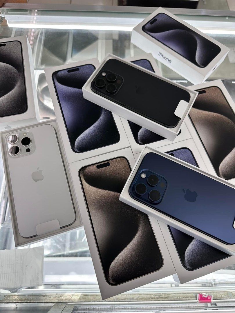 Iphone 15 Pro Max 256 NTC Authentic Brand New (Category: iPhone 15 Series) located in Mandaluyong City. Submitted by gold_finds (Listing ID 1262116895, Image 2). Description: Brand new Iphone 15 Pro Max Send me a message for your desired specifications. Stocks available Other models are also available Below SRP price all colorways available 256 Gb NTC Meetups for legit buyers only .