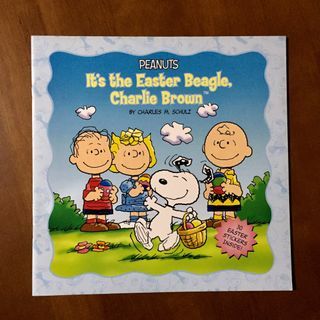 It’s The Easter Beagle, Charlie Brown by Charles M. Schulz (Peanuts / Snoopy /  With Stickers)