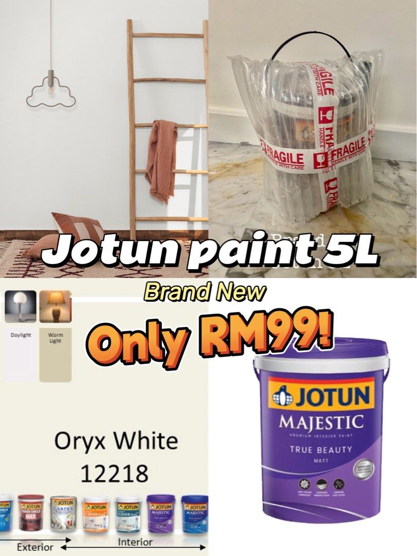 Jotun paint 5L, Furniture & Home Living, Home Decor, Wall Decor on