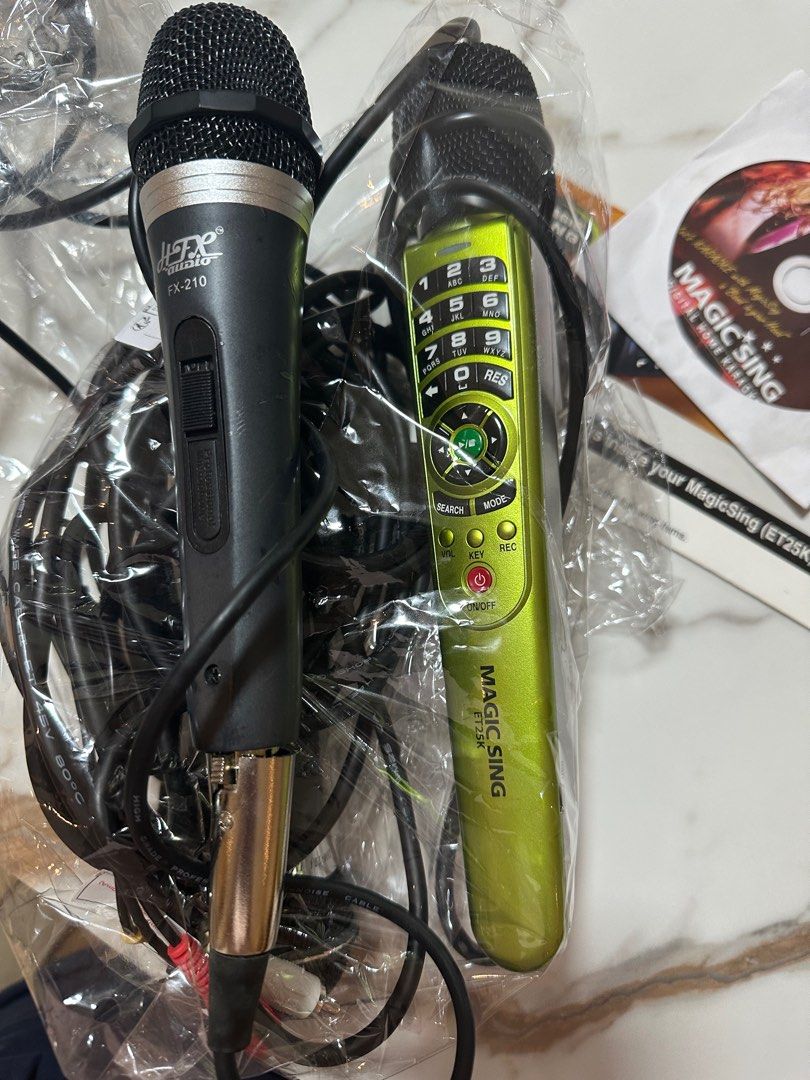 Karaoke mics with builtin system in Hindi and English , Audio, Other