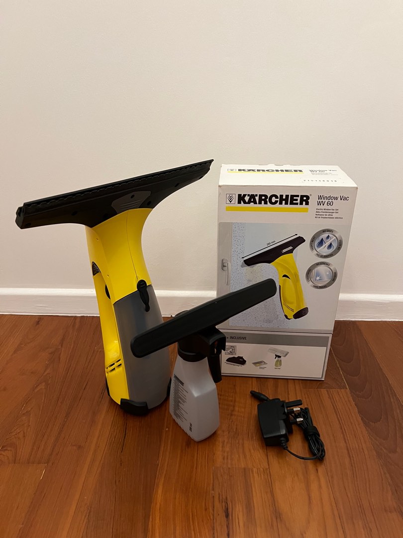 Karcher Window Vacuum WV60, TV & Home Appliances, Vacuum Cleaner & Housekeeping on Carousell