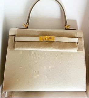 Hermès Kelly Sellier 25 Blue Paon Chevre GHW Bag – ZAK BAGS ©️