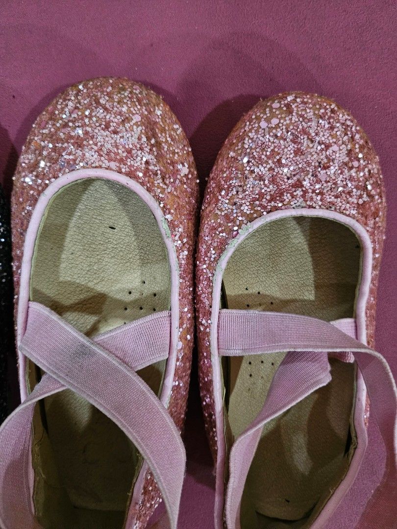 Sparkly best sale ballerina shoes