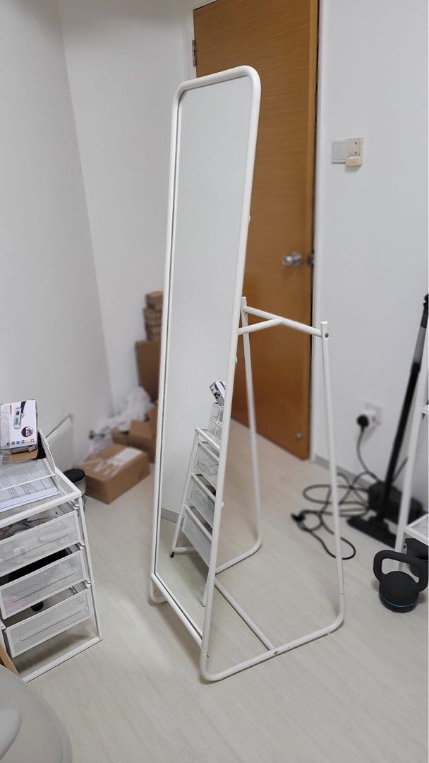 KNAPPER Standing Mirror IKEA, Furniture & Home Living, Furniture