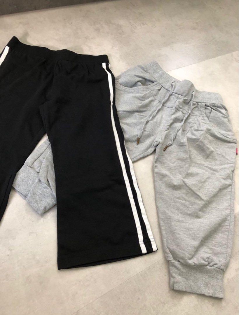 Sweatpants knee on sale length