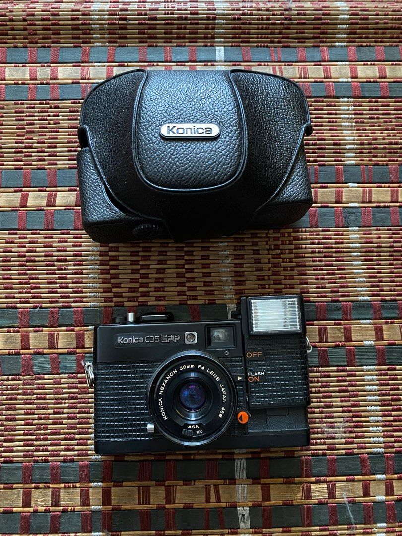 KONICA C35 EFP 38mm POINT AND SHOOT FILM CAMERA KAMERA LAMA KODAK