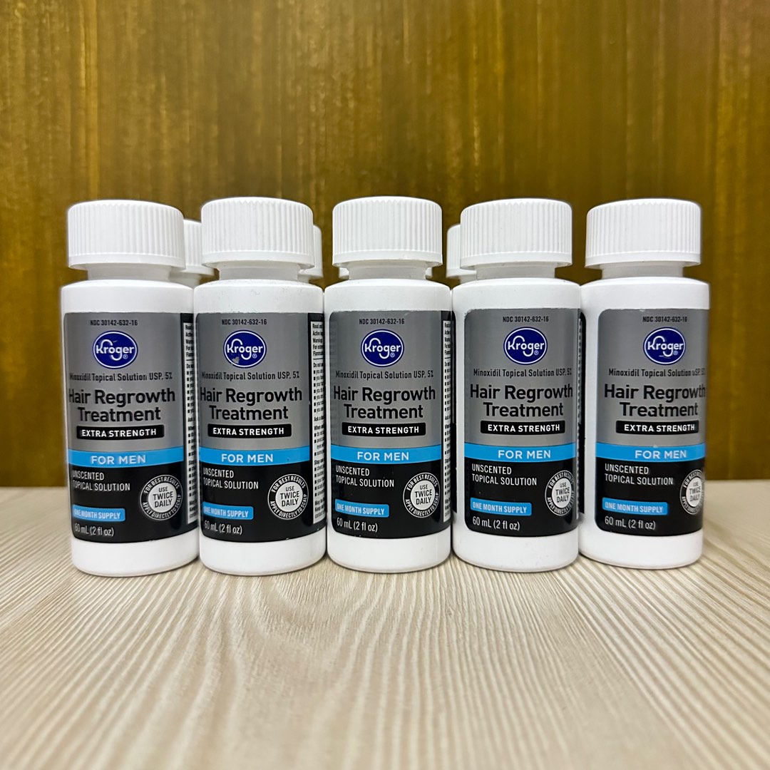 Kroger Hair Regrowth Treatment 9piece x60ml, Beauty & Personal Care