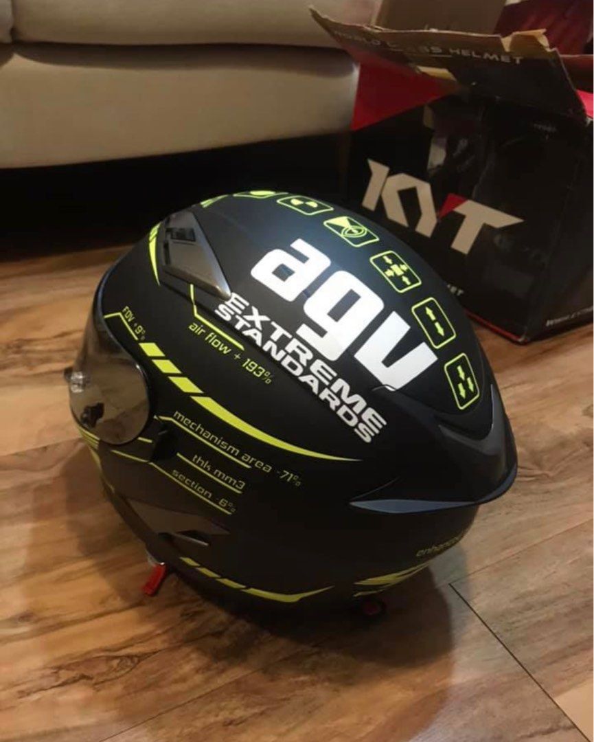 Spoiler kyt vendetta 2 motif sale agv