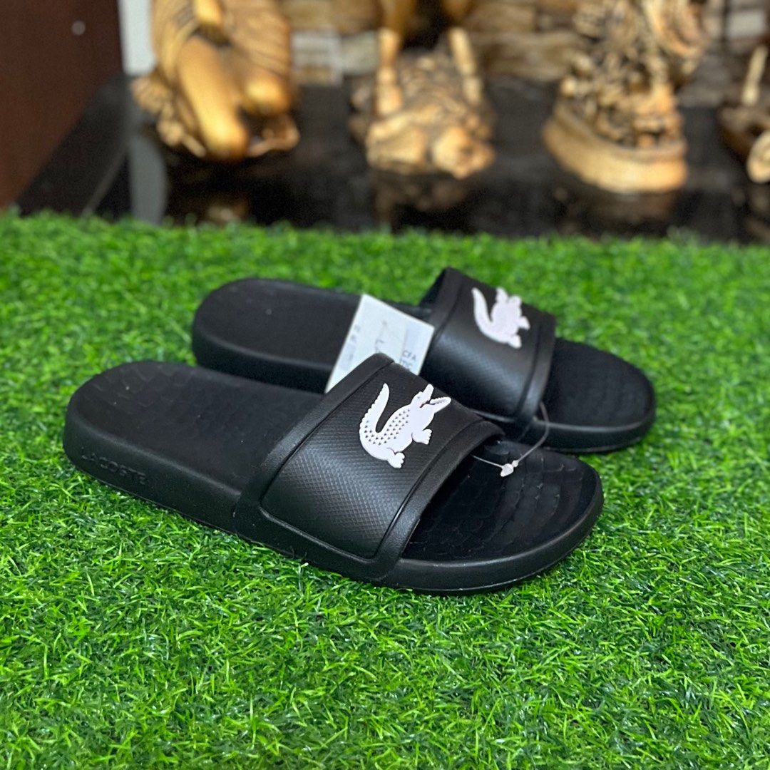 Lacoste Fraisier Slides Black