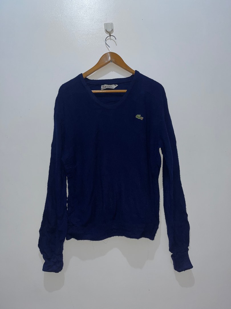LACOSTE X IZON KNITTED SWEATER, Women's Fashion, Coats, Jackets and ...