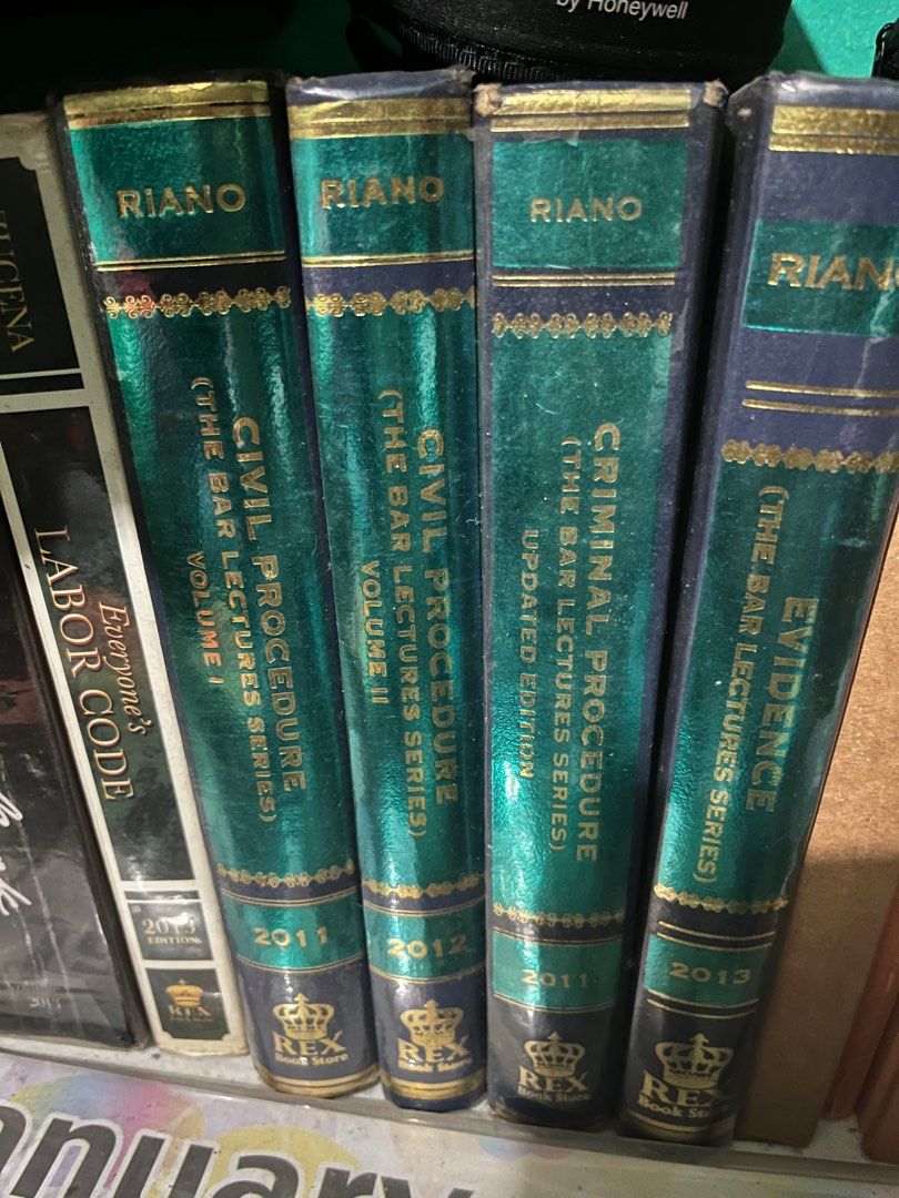 Law books (Category: Textbooks) located in Quezon City. Submitted by stp2019 (Listing ID 1262107085, Image 2). Description: .