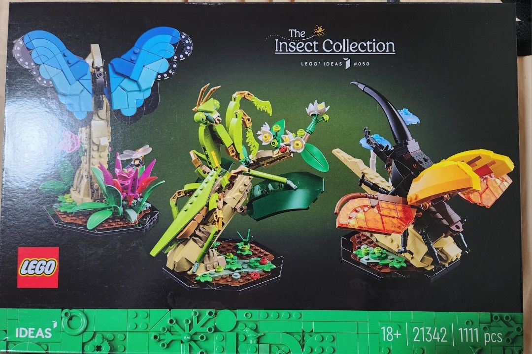 Lego The Insect Collection 21342, Hobbies & Toys, Toys & Games on Carousell