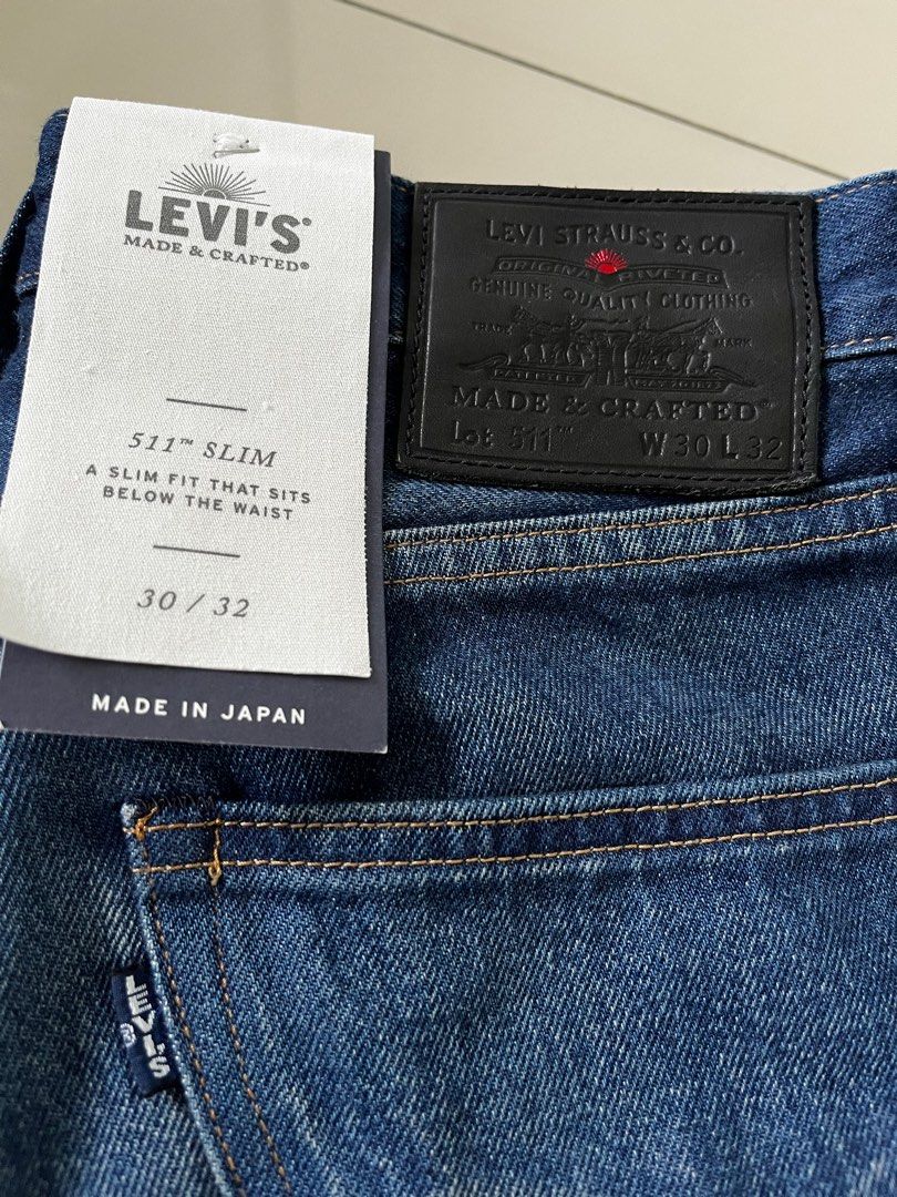 Levis 511 made and crafted hotsell