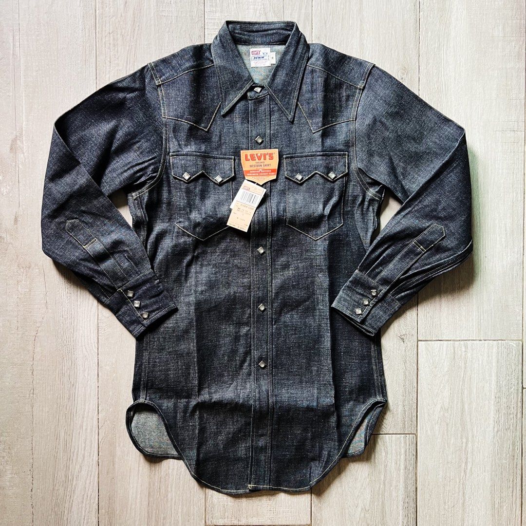 Levis Vintage 1950s Shorthorn Western shirt Made in Japan