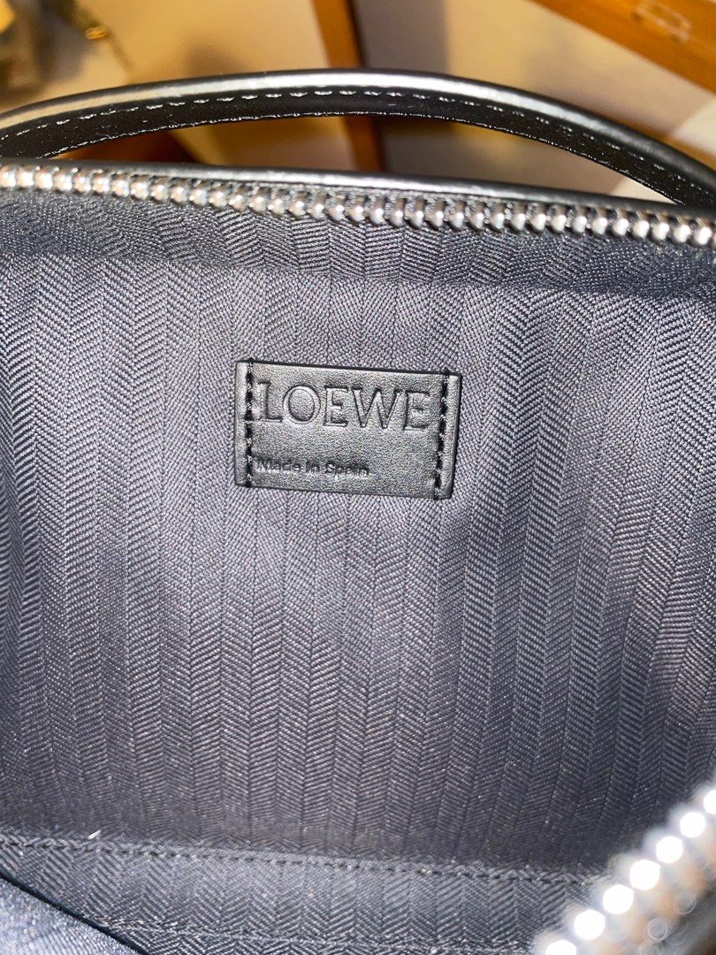 Loewe Mini Camera Crossbody bag in satin calfskin