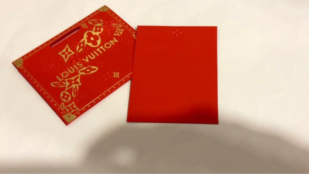 1 Pc Lot LOUIS VUITTON Envelope Note Card Gift Tag 