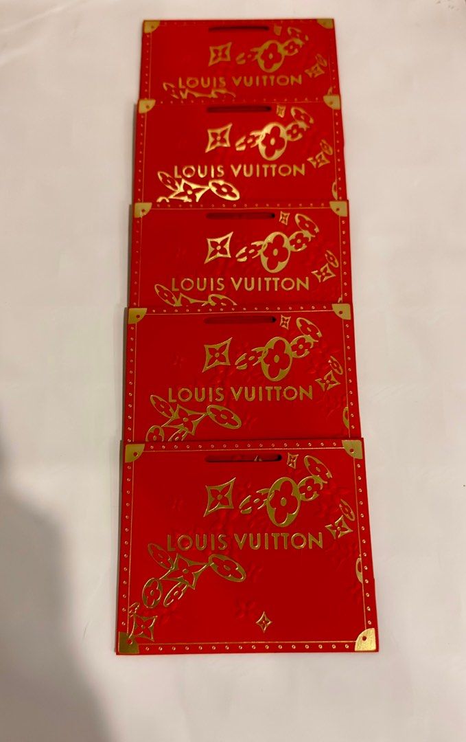 1 Pc Lot LOUIS VUITTON Envelope Note Card Gift Tag
