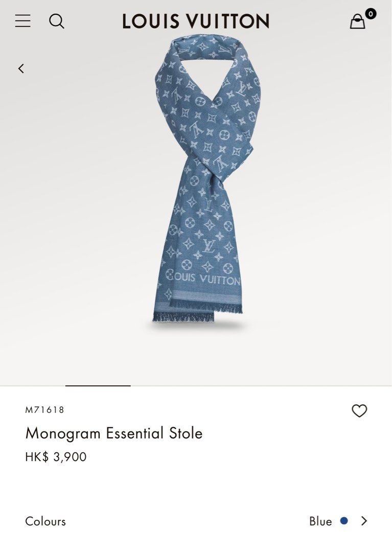Louis Vuitton Monogram Essential Stole