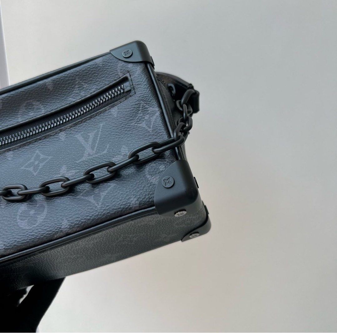 Buy Louis Vuitton Mini Soft Trunk Monogram Eclipse Black Online in