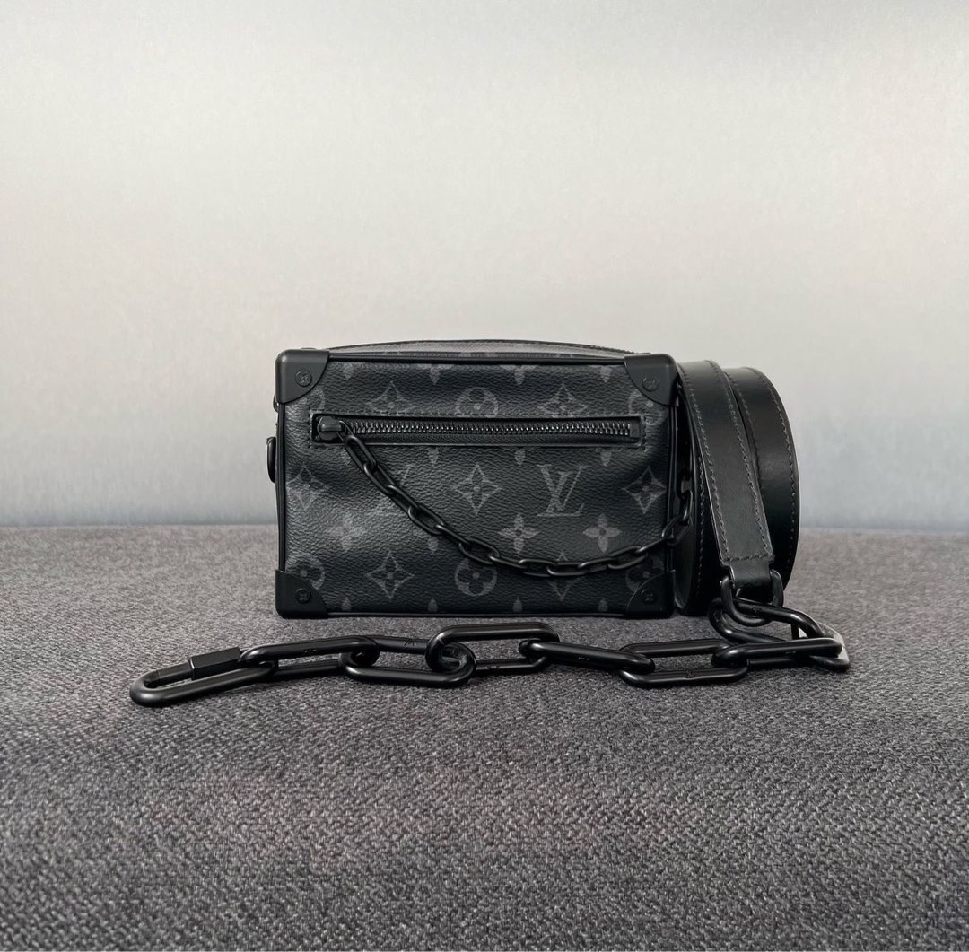 Louis Vuitton Soft Trunk Bag Monogram Eclipse Canvas Mini - ShopStyle