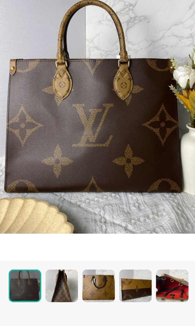 Replica Louis Vuitton LV OnTheGo PM Monogram and Monogram Reverse