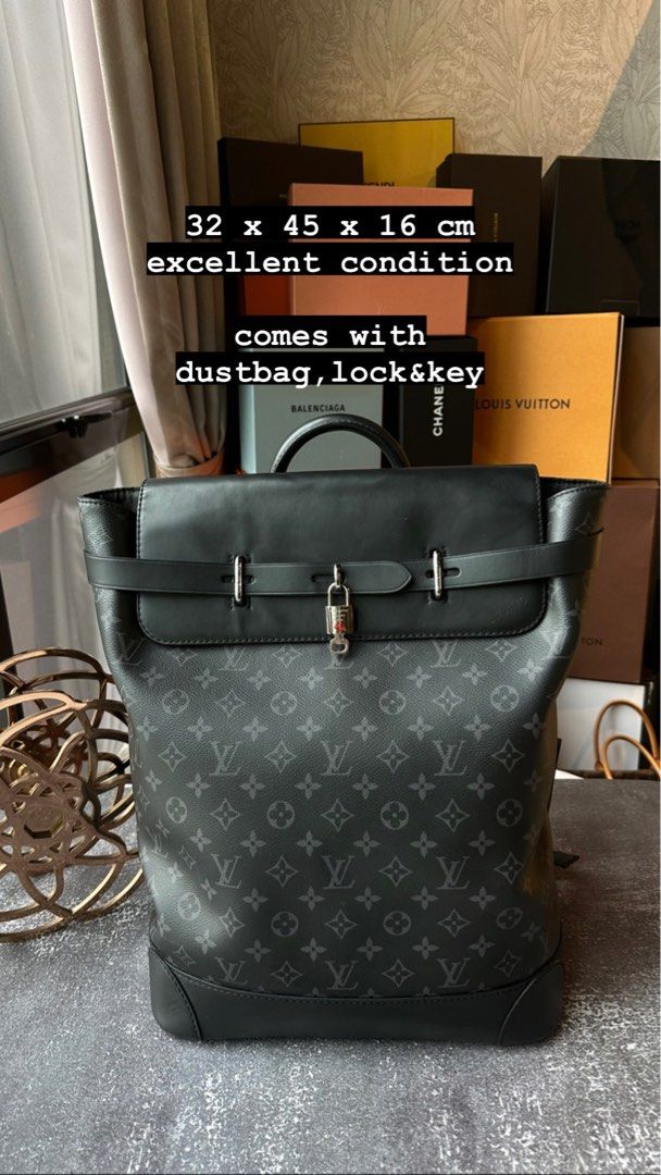 LV Steamer Backpack, Luxury, Bags & Wallets on Carousell