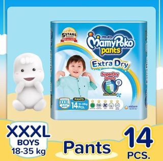 Sale!!! MAMYPOKO Extra Dry Pants XXXL  18-35kg Free Shipping